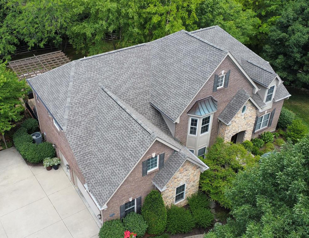 Roof coating project