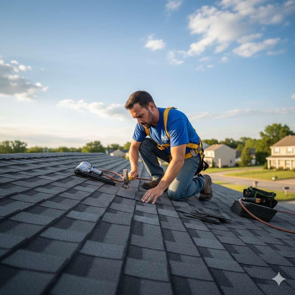 Roof repair service